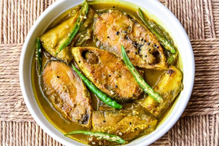 Pesce in zuppa con verdure