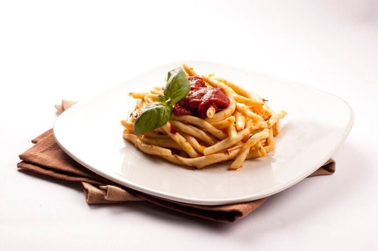 Traditional Calabrian Fileja pasta with spicy ’Nduja sausage recipe