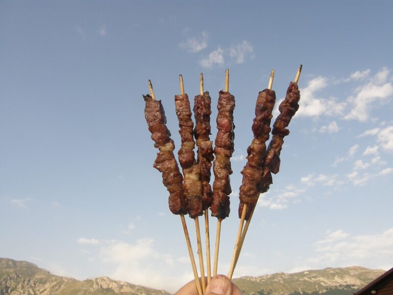 Traditional Lamb Skewers from Abruzzo